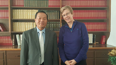 Deborah Anderson with Cher Vang Kong