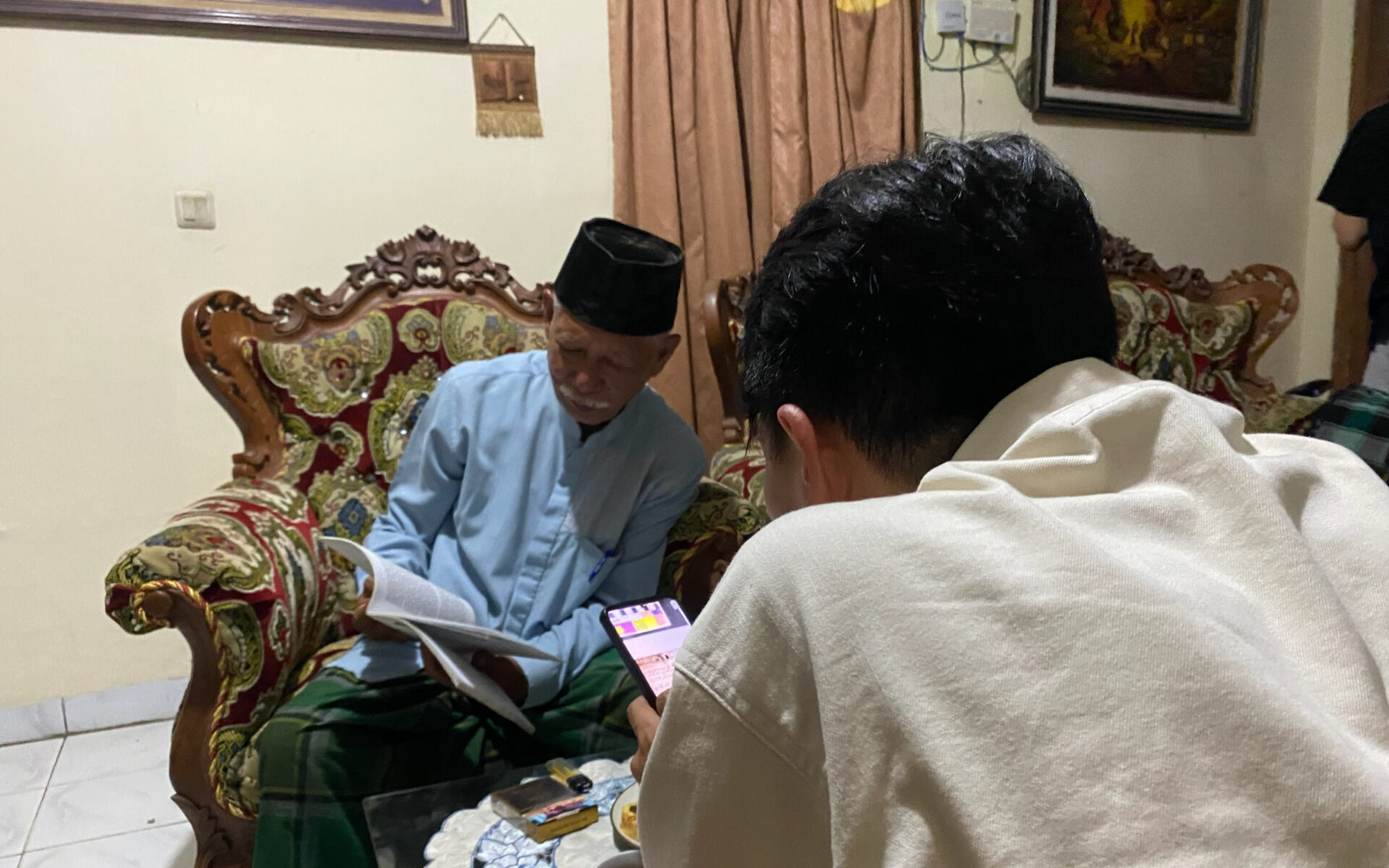 Author meeting with Bunyana Sholihin