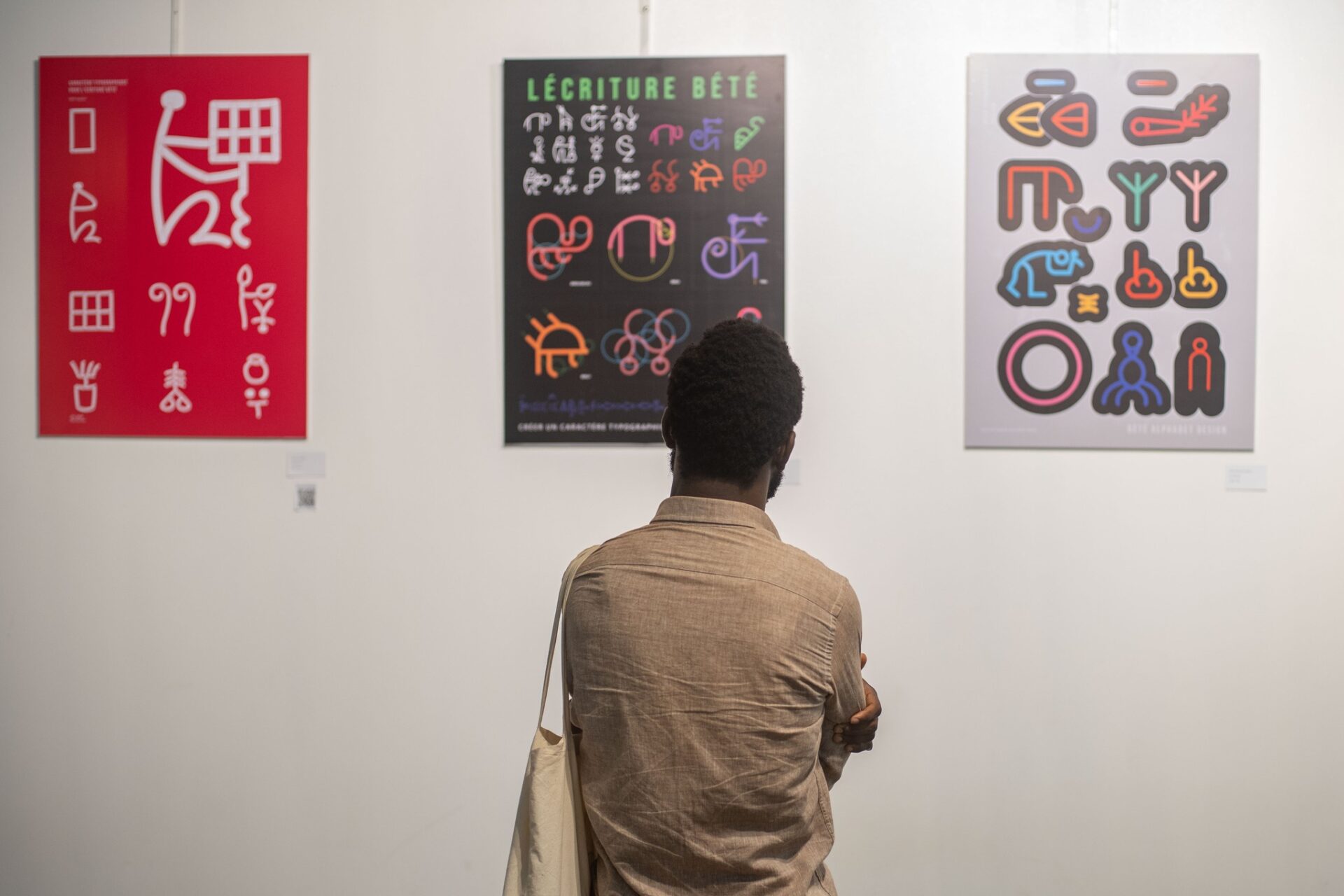 The "Bété Script – Heritage and Future in the Digital Age" exhibition opening at the French Institute