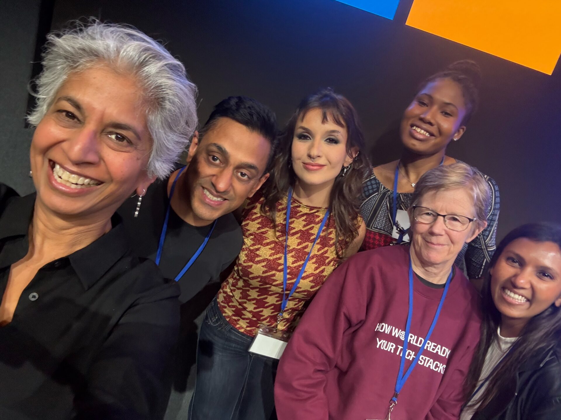 SEI team with Toral Cowieson at Unicode Technology Workshop 2025